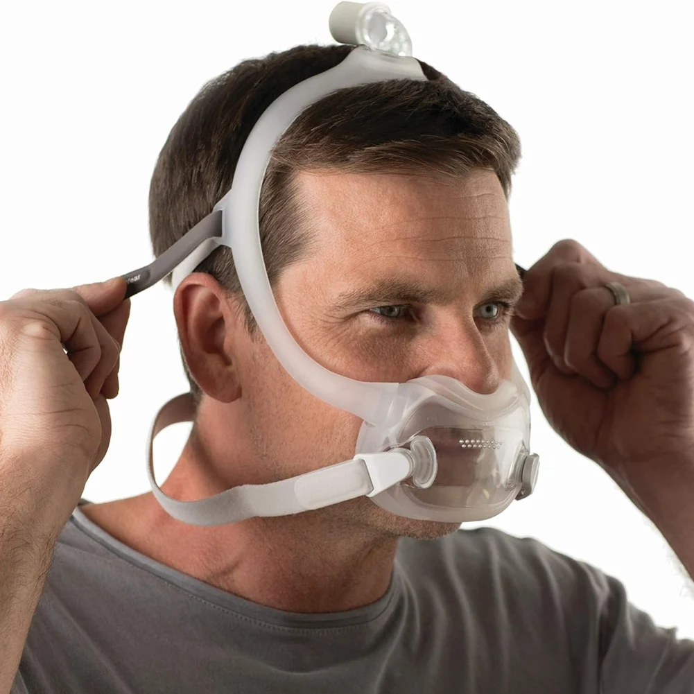 Para Dream Wear CPAP Full Face Substituição Chapelaria - Kit de arnês para terapia de pressão positiva contínua das vias aéreas