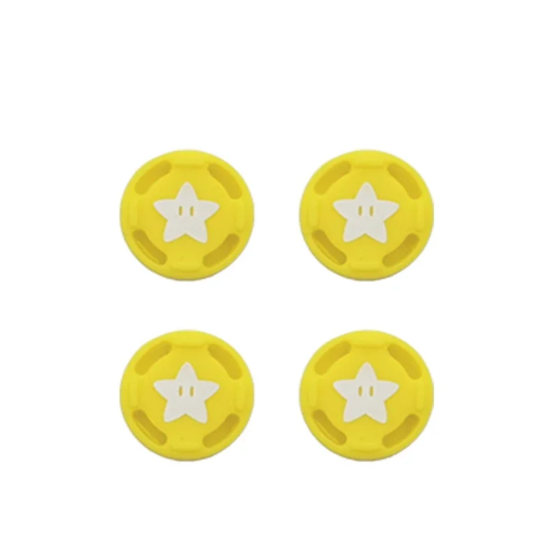 Super Mario Bros Switch Thumb Stick Grip Cap Cover for Nintendo Switch Oled NS Joy-con Buttons Case Mushroom Joycon Accessories