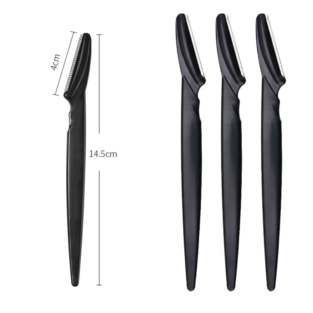 เครื่องมือแต่งหน้า Eyebrow Trimmer มีดแบบพกพา Face มีดโกนผม Remover เครื่องตัด Brow Epilation กําจัดขน Eye เครื่องโกนหนวดใบมีด