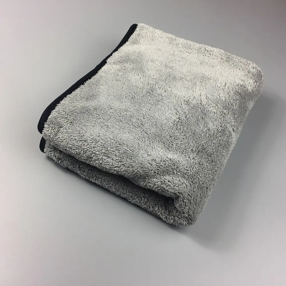 ผ้าขนหนูไมโครไฟเบอร์อุปกรณ์ล้างรถ Super Absorbency ผ้าทําความสะอาดรถยนต์ไมโครไฟเบอร์ระดับพรีเมียมผ้าเช็ดตัวอัตโนมัติ One Time Drying