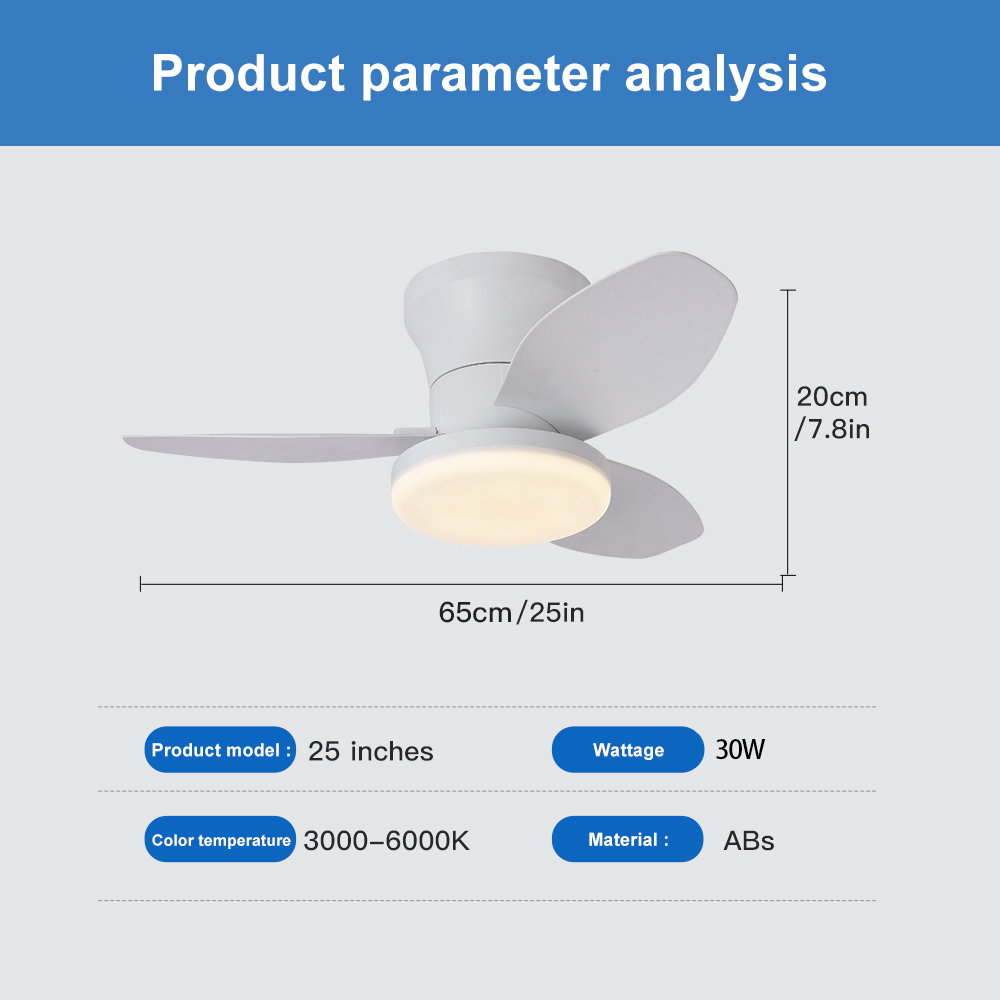 Nordic fan lights, bedrooms, study rooms, dining rooms, modern and minimalist ceiling fan lights, children's rooms, commercial o