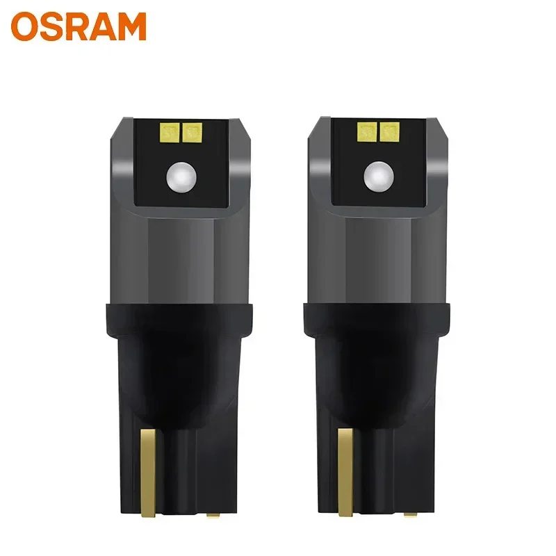 OSRAM LED T10 6000K W5W 194 LEDriving SL ADVANCE 6000K สีขาวรถอ่านหลอดไฟประตูโคมไฟภายใน 12V 1.5W 2980CW,คู่