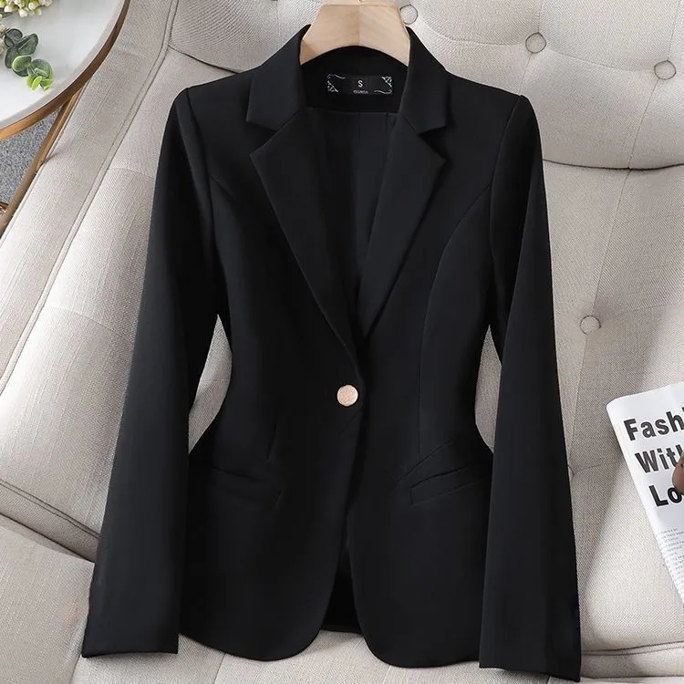 Koreanische Lose Anzug Jacke 2025, Neue High-end-Casual Anzug Mantel Slim Fit Kleine Graben Frauen Blazer Frühling Herbst frauen Blazer Mantel
