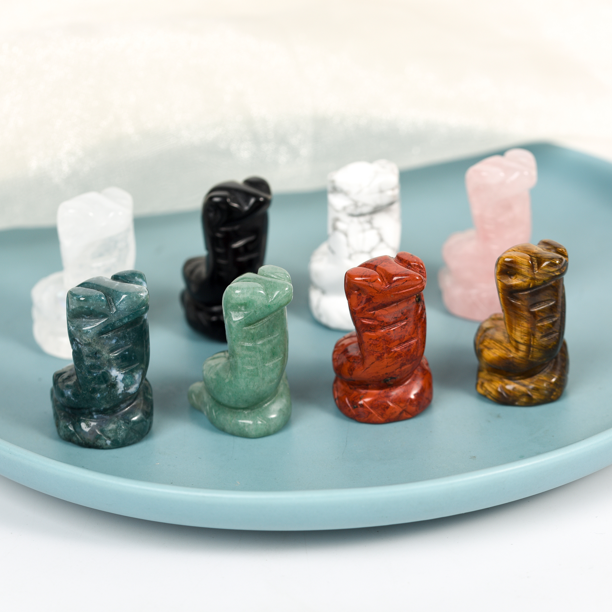 Kristallen slangengravures