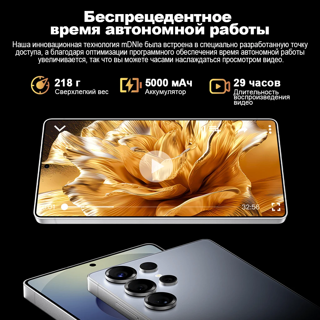 RU Express Samsung Galaxy S25 Ultra 5G Smartphone Snapdragon 8 Elite 6.9"120Hz Dynamic LTPO AMOLED 2X Display 200MP Quad Camera