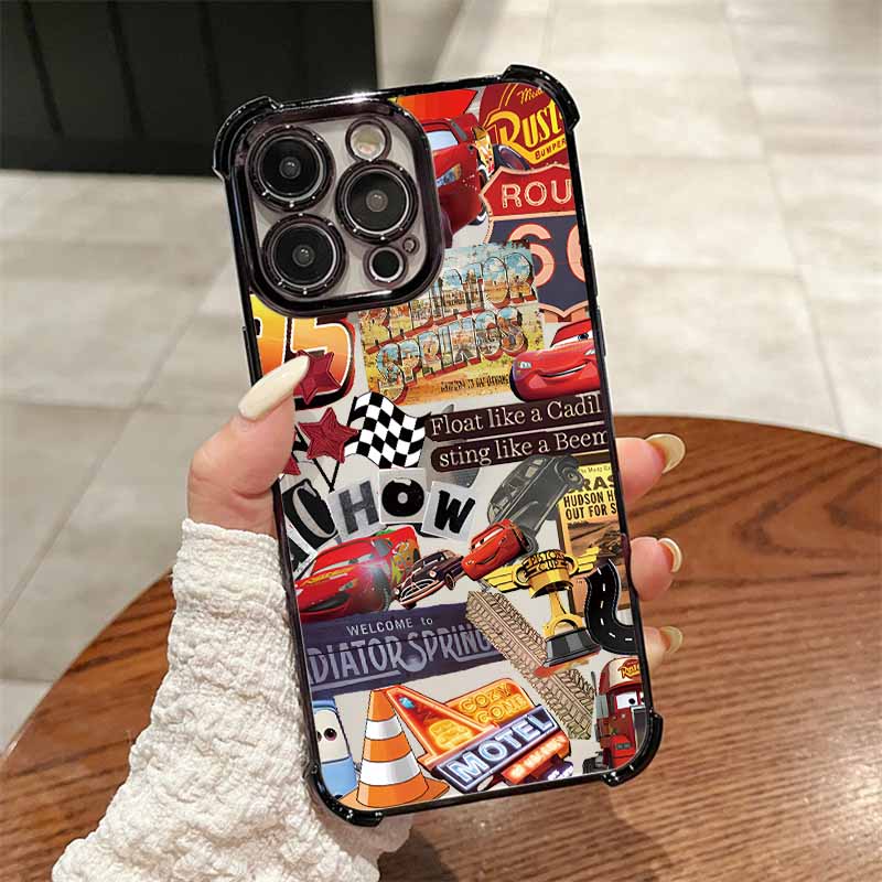 Mobil Keren McQueens untuk OPPO Realme C75 C55 C53 C51 C35 C33 C31 C21 C20 C15 C11 14 13 11 9 5 Narzo 50 N53 Casing Ponsel