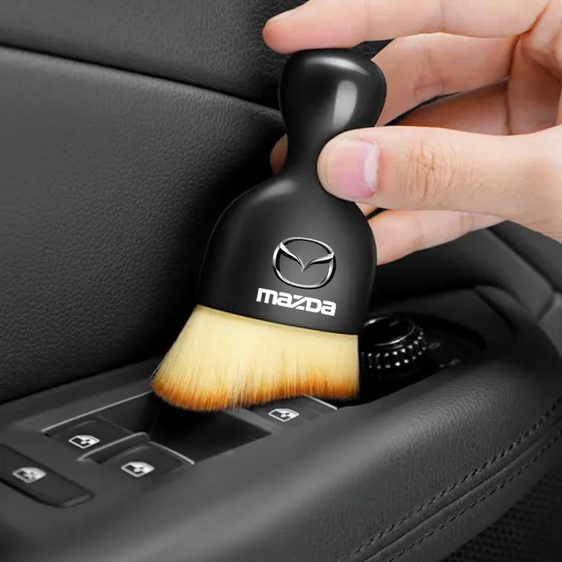 Car Interior Cleaning Tool Dashboard Air Outlet Soft Brush For Mazda MX3 MX5 CX5 626 M3 MP BM GL 2 CX-7 CX30 CX4 gh Accessory