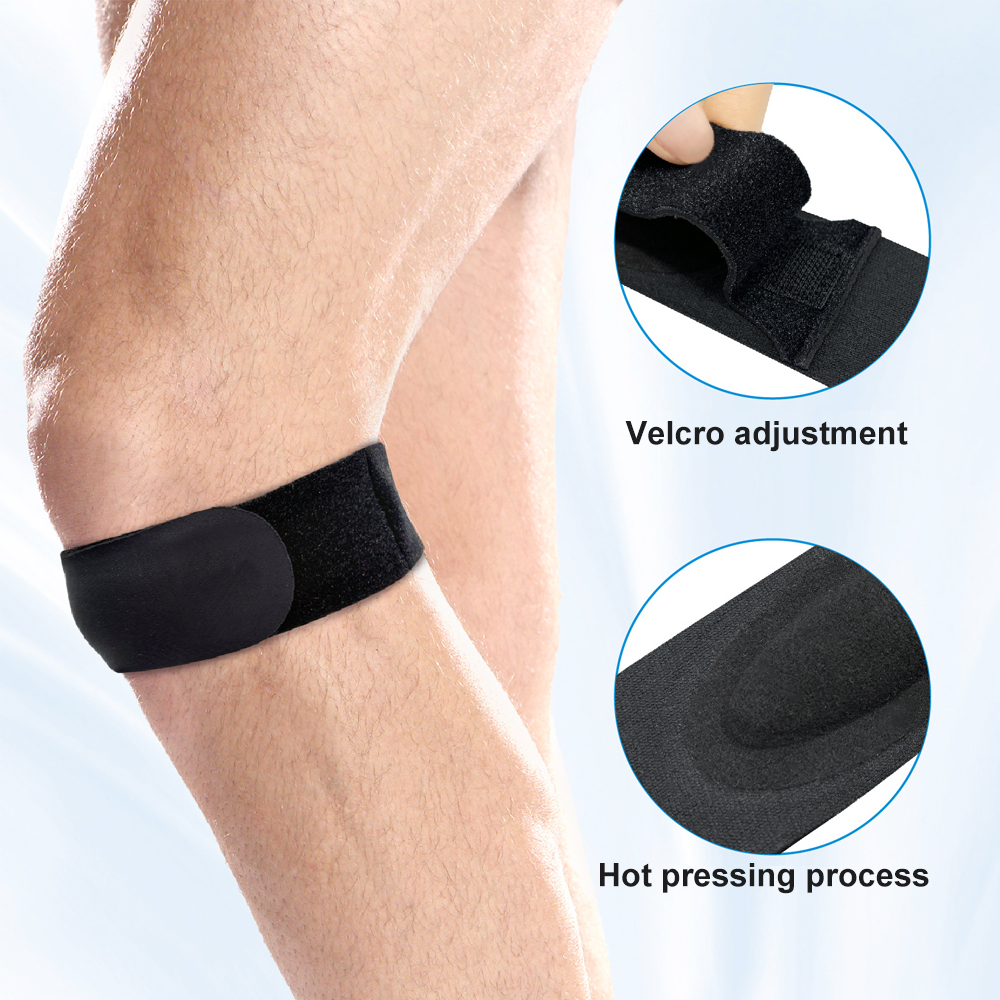 1pc Knee Support Band Adjustable Patella Tendon Strap for Men and Women
