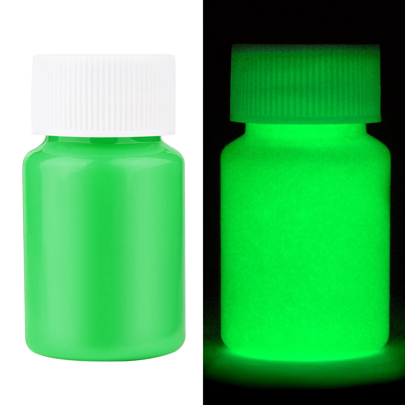 20/30g pigmento fluorescente tintas luminosas de longa duração brilho automático no escuro tintas acrílicas para arte fontes de festa