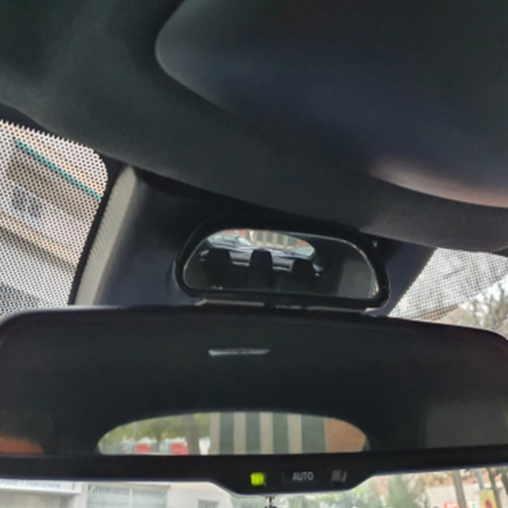 Espejo trasero lateral gran angular ajustable de 360 grados espejos convexos de punto ciego para espejo retrovisor auxiliar de estacionamiento inverso de coche