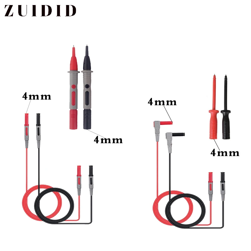 Cables de prueba del multímetro de plomo, juego de cables, cables de prueba Multimet, herramientas de prueba de mantenimiento del vehículo, 22 productos opcionales