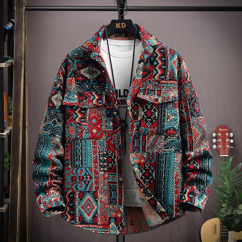 2025 primavera nuevo estilo camisas de manga larga chaquetas de alta calidad camisa casual para hombre, camisa casual inteligente de otoño para hombres, tamaño completo M-4XL