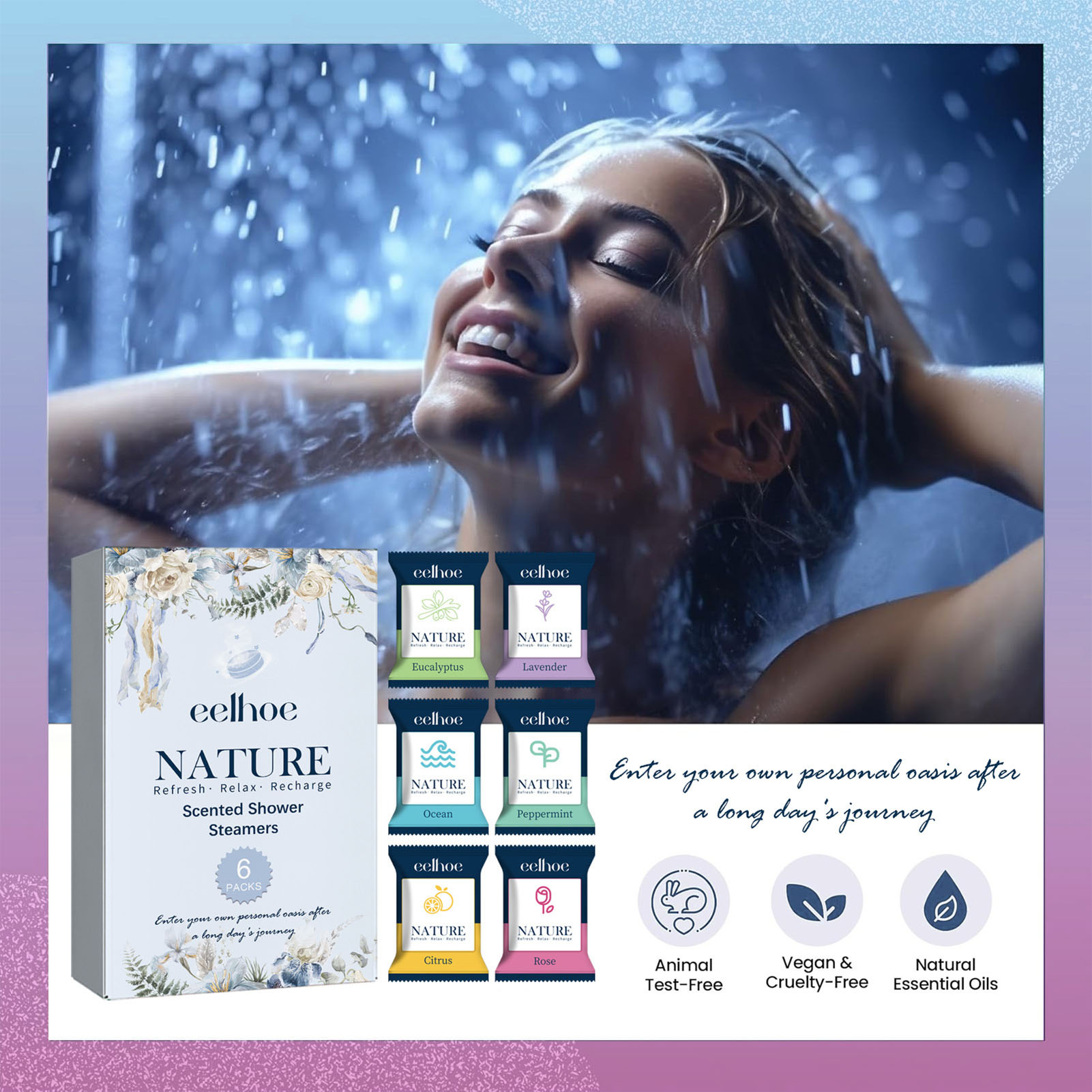 Vaporizador de ducha, tabletas de aromaterapia que ayudan a dormir, relajantes, alivian el estrés, tabletas de ducha para bombas de baño, regalos de relajación de Spa