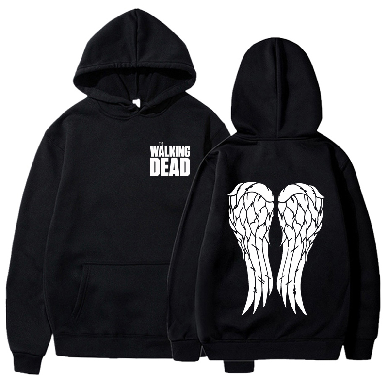 Nueva Sudadera con capucha divertida con estampado de The Walking Dead para mujer y hombre, Jersey informal, sudadera personalizada de talla grande