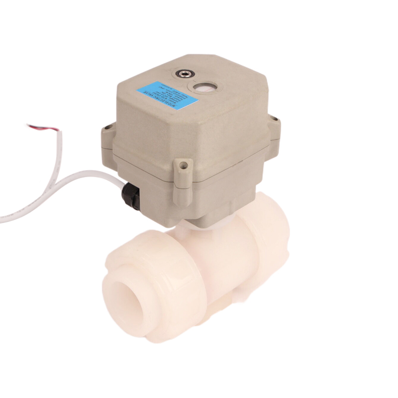 Привод PVDF с двойной резьбой, 12 В, 24 В постоянного тока