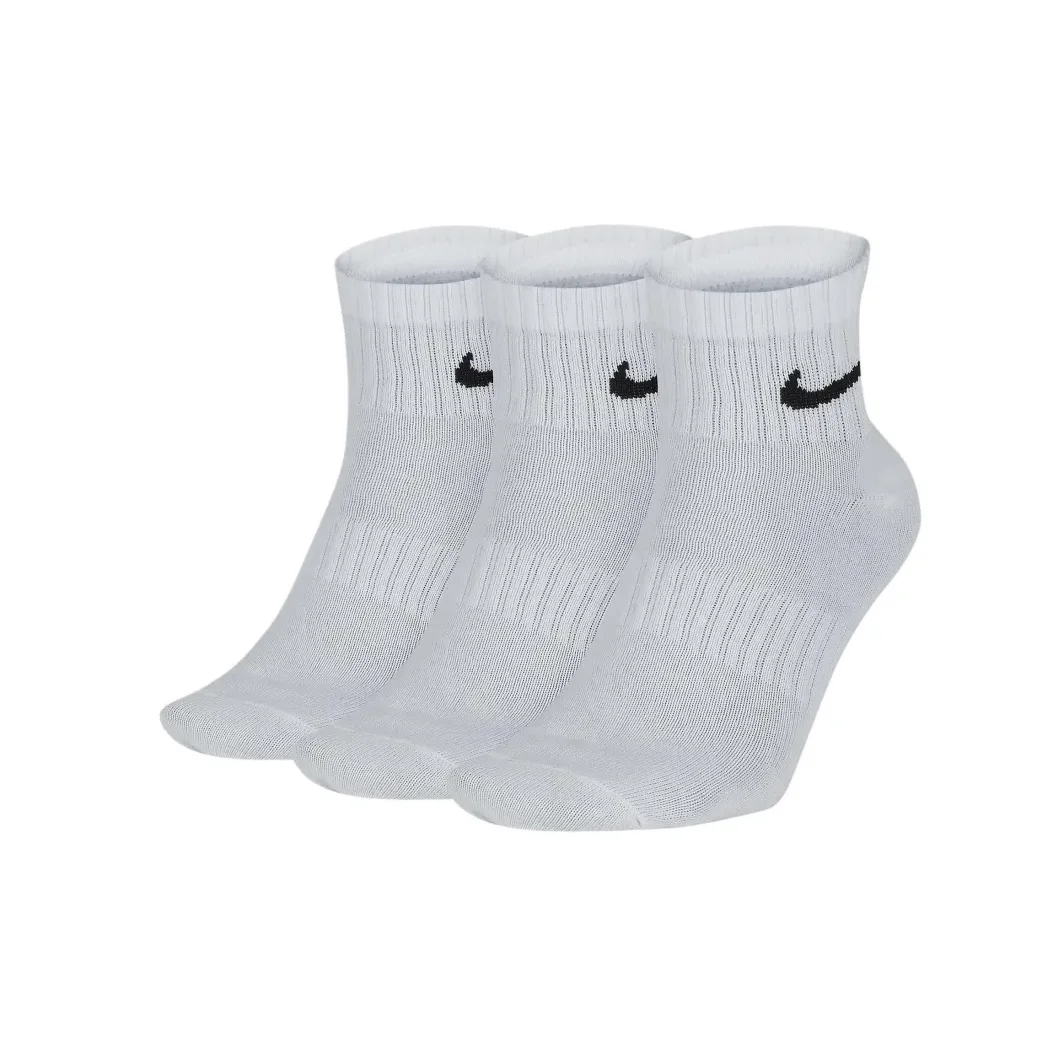 NIKE Unisex Lightweight and quick-drying training socks 3 pairs Autumn support socks Comfortable and soft