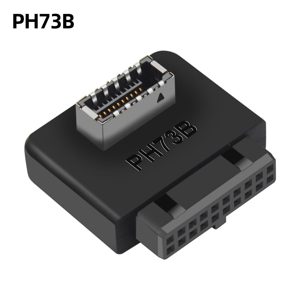 USB3.0 19/20P do TYPE-E Adapter wewnętrzny pionowy Panel przedni Adapter TYPE-C wkładka konwerter portów wtyczki do płyta główna komputera