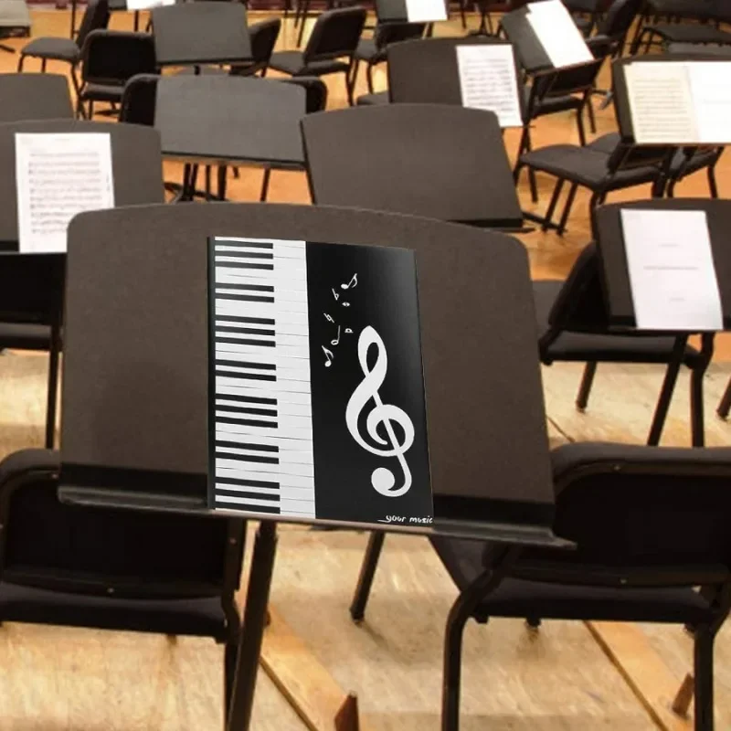4 Pages Expand Music Folder A4 6 Pockets Music Storage Sheet Big Piano Score Folder Writing Modification Modify Sheet Music