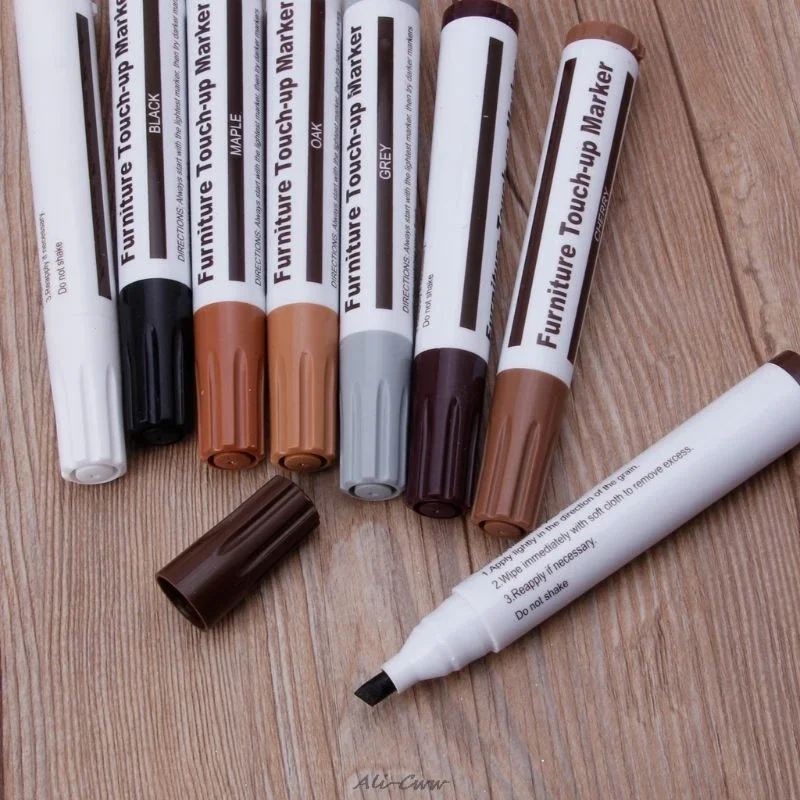 12/17/21 ชิ้นเฟอร์นิเจอร์ Touch Up ชุดเครื่องหมาย amp Filler Sticks ไม้รอยขีดข่วนคืน patch สีปากกาไม้คอมโพสิตซ่อม