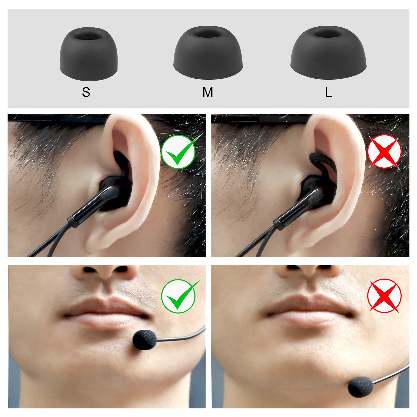 Auriculares EJEAS FBIM manos libres para árbitro, 3,5mm, interfaz de enchufe de audio para V6 PRO V4 PLUS