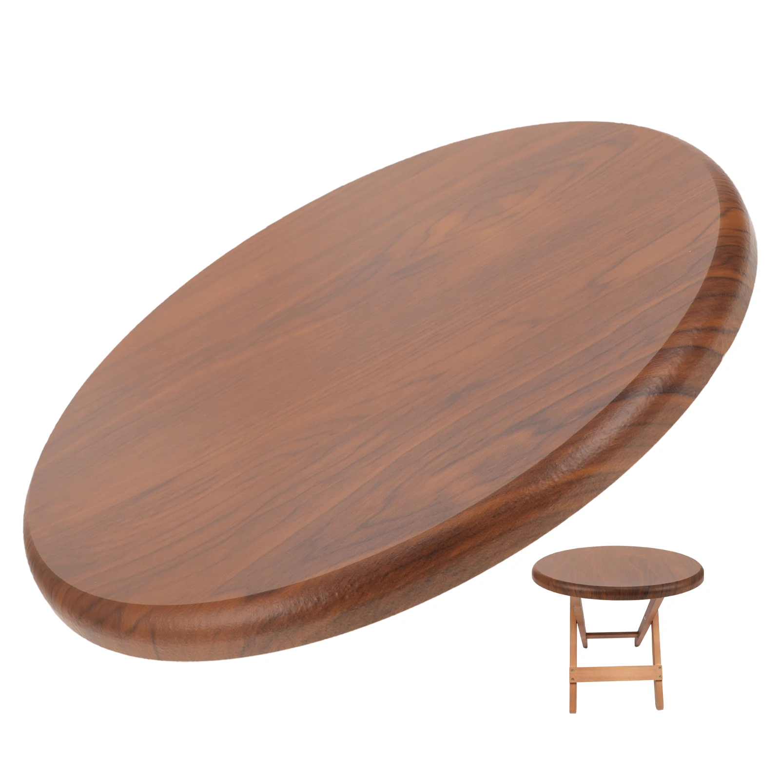 Solid Wood Stool Seat Replacement Round 29cm Brown Surface Household Seating Part Wooden Chair Bar Stool