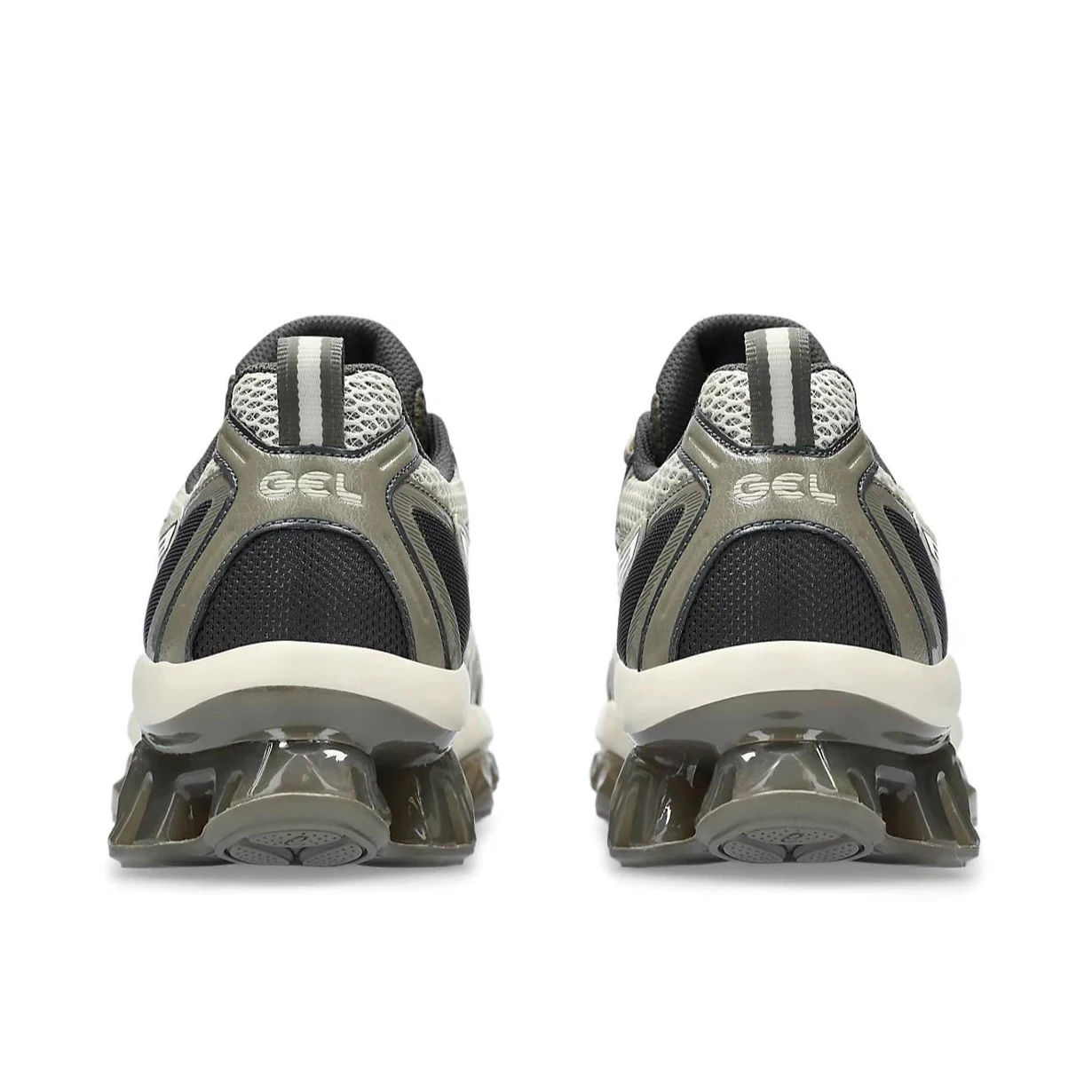 Asics Quantum Kinetic ผู้ชายและผู้หญิงรองเท้าวิ่งรองเท้าผ้าใบรองเท้ากีฬาระบายอากาศได้