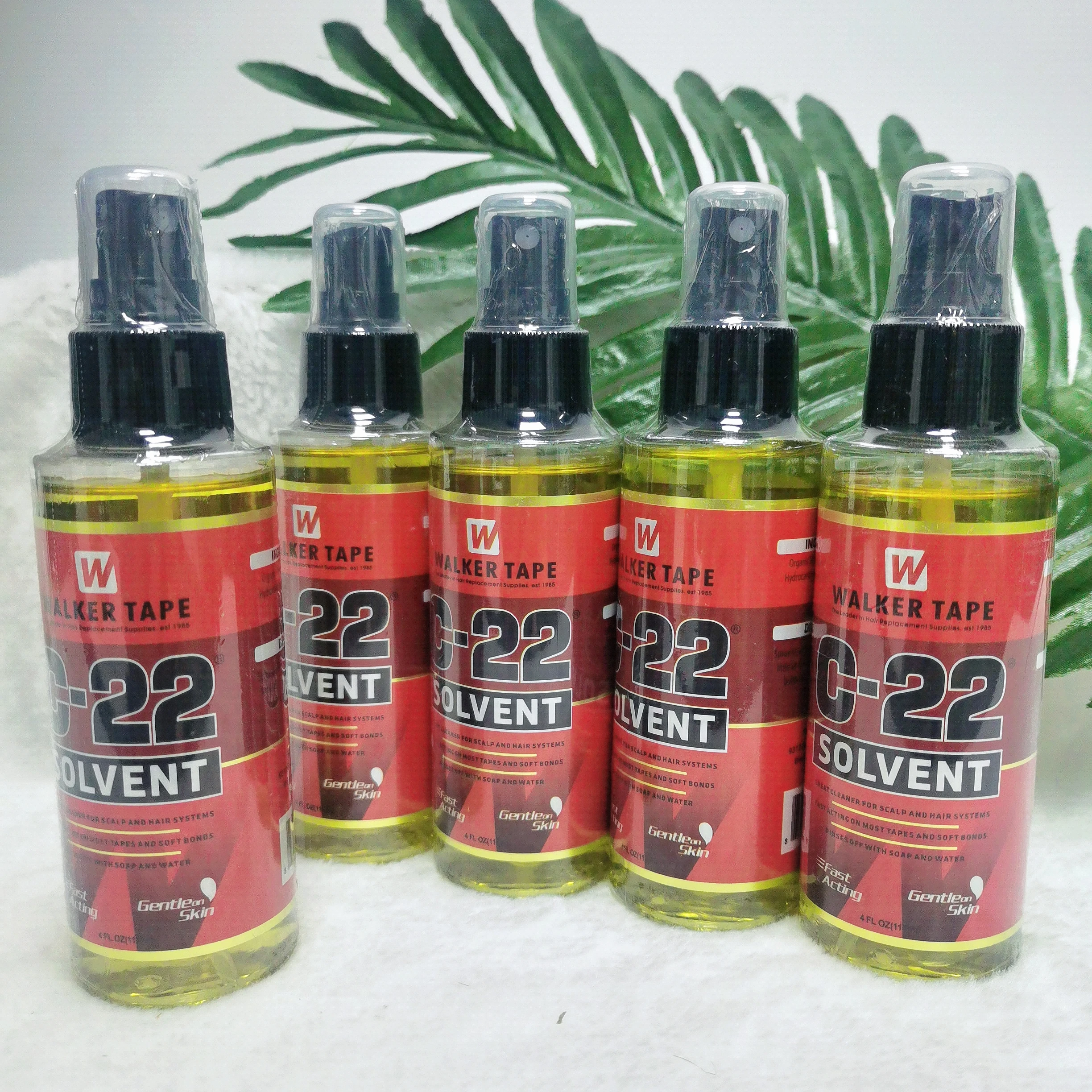 4oz 118ml C22 Walker Tape Ultra Hold Hair System Lijm & Oplosmiddel Pruik Lijm Remover voor kant pruiken toupetje sluiting