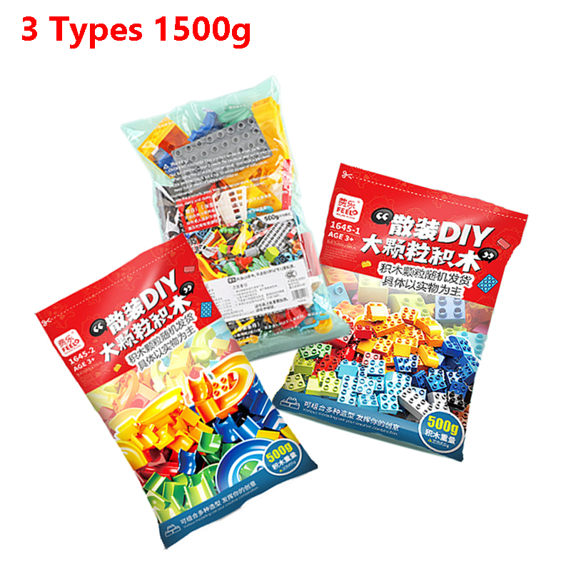 BULK Big Particle Building Block อุปกรณ์เสริมสัตว์บ้าน DIY ประกอบอิฐเด็ก 3-6 ปีของเล่นเพื่อการศึกษาและของขวัญ