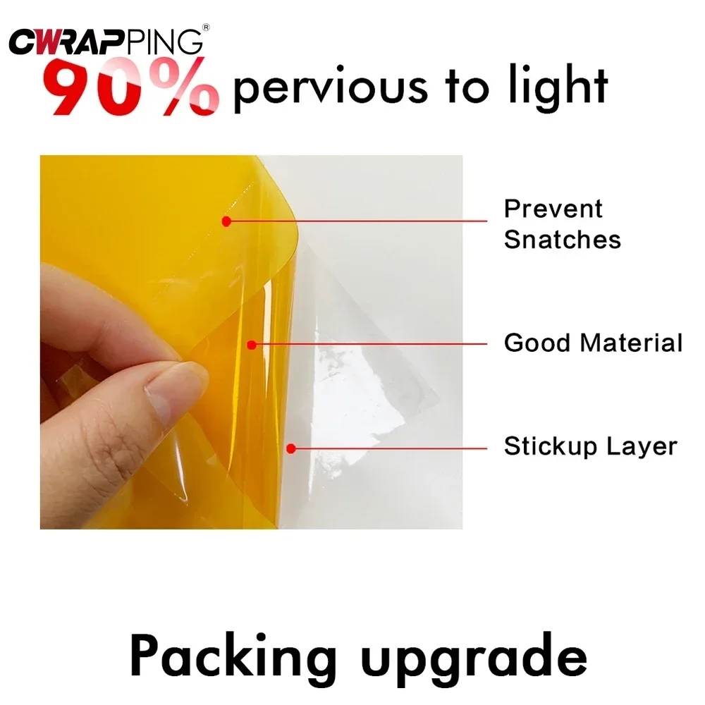 30 ซม.x 1 ม.ไฟหน้ารถไฟท้ายไวนิลสติกเกอร์ฟิล์มกันน้ํา Easy Stick สําหรับ Auto รถจักรยานยนต์กันน้ําป้องกัน