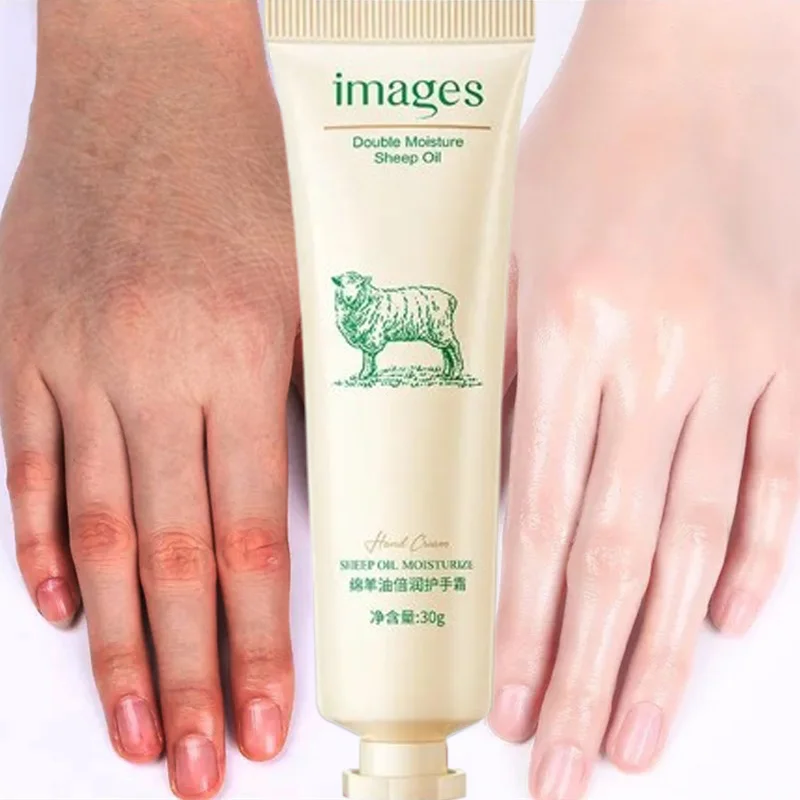 Crema per le mani antirughe al collagene Ammorbidire la pelle Nutrire Riparazione screpolata Sbiancamento Idratante Prodotto anti-essiccazione Cura della pelle coreana