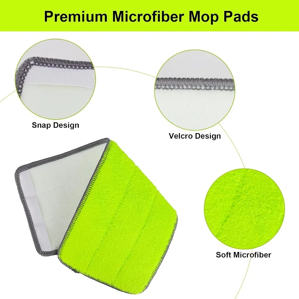Mop Pads für Libman Spülung 'n Wring Mop Mikro faser tuch füllt wieder verwendbare flache Ersatz köpfe Pad