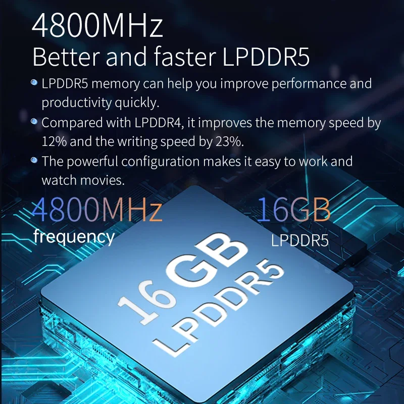 MOREFINE M11 Intel N150 7-calowy Mini PC Windows11 WiFi6 BT5.2 16GB/512G Tablet PC z ekranem dotykowym 4K 3400mAh Mini Desktop Host