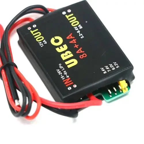 4S-6S 15-26V UBEC-8A BEC DUAL UBEC 8A + 4A 5,2 V/6.0V/7,4 V/8,4 V Servo fuente de alimentación separada RC coche ala fija avión Robot brazo
