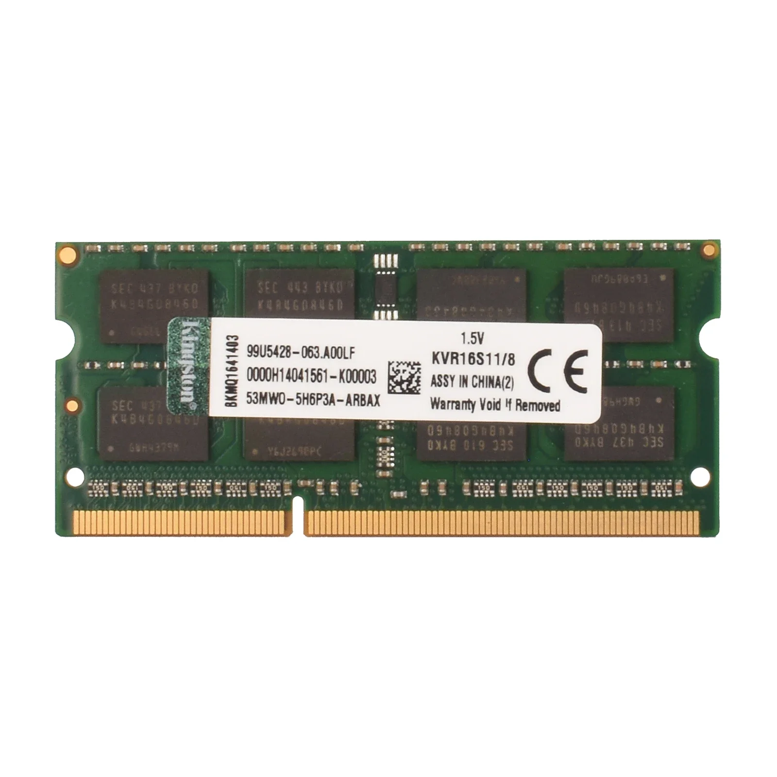 Kingston portátil Ram DDR3 DDR3L 8GB 4GB 1066Mhz 1333Mhz 1600Mhz 1866Mhz SODIMM PC3-8500 10600 12800 Notebook Ram de doble canal