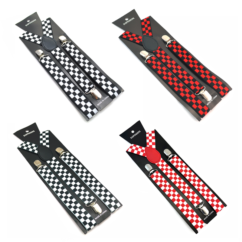 Женские и мужские подтяжки-рубашки для брюк 9, модные микс-держатели для брюк в клетку «Радуга», подтяжки, свадебные лямки, ремни