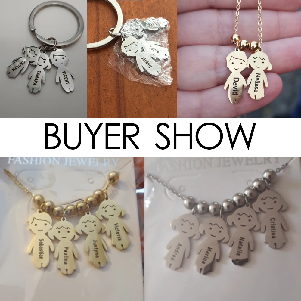 เด็กแม่ของขวัญวันวาเลนไทน์เด็กส่วนบุคคลพวงกุญแจ CUSTOM ชื่อ Key CHAIN เด็กผู้หญิงสําหรับผู้หญิงผู้ชายครอบครัวพ่อแม่เครื่องประดับ