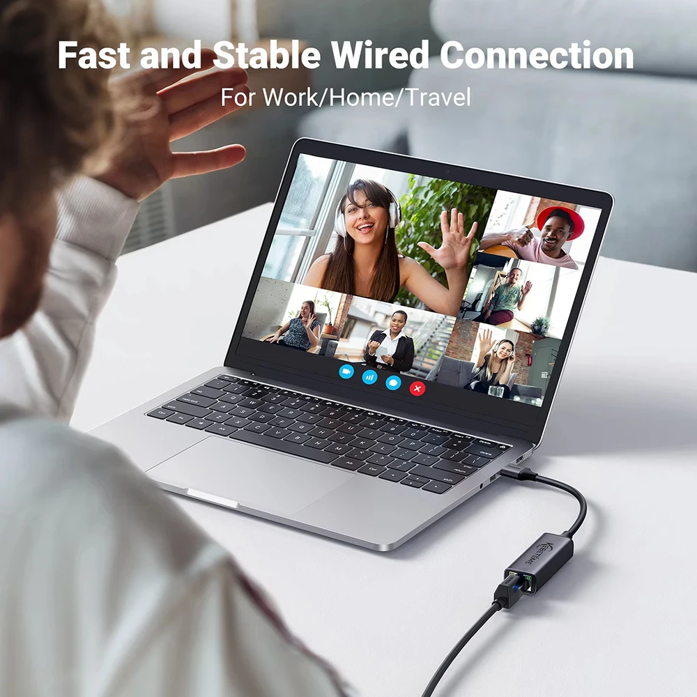 Ethernet-адаптер 1000 Мбит/с USB 3.0 типа C к сетевой карте RJ45 Android USB Lan Интернет-кабель для MacBook PC Windows XP 7 8 10