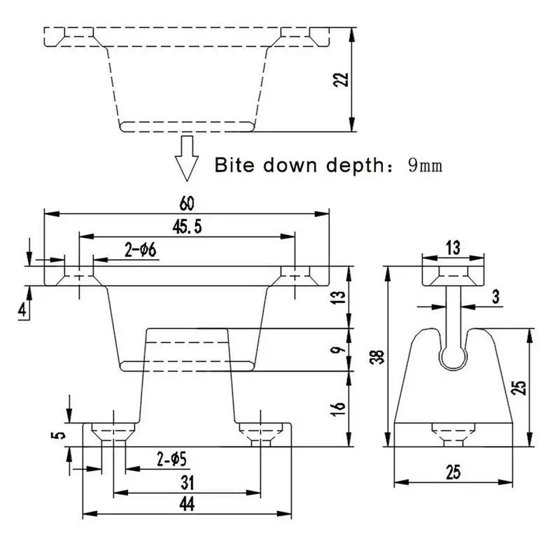 RV Deur Retainer Kit T Vorm Deur Stop Behoud Catch Klink voor RV Caravan Camper Camper Boot Deur Retainer Houder