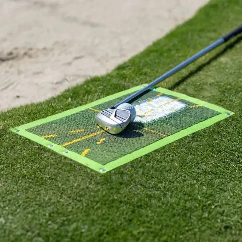 Accesorios para principiantes de entrenamiento de Golf para detección de Swing, pelota de bateo, almohadillas direccionales para camino, almohadillas de práctica, herramienta de ayuda para entrenamiento, estera