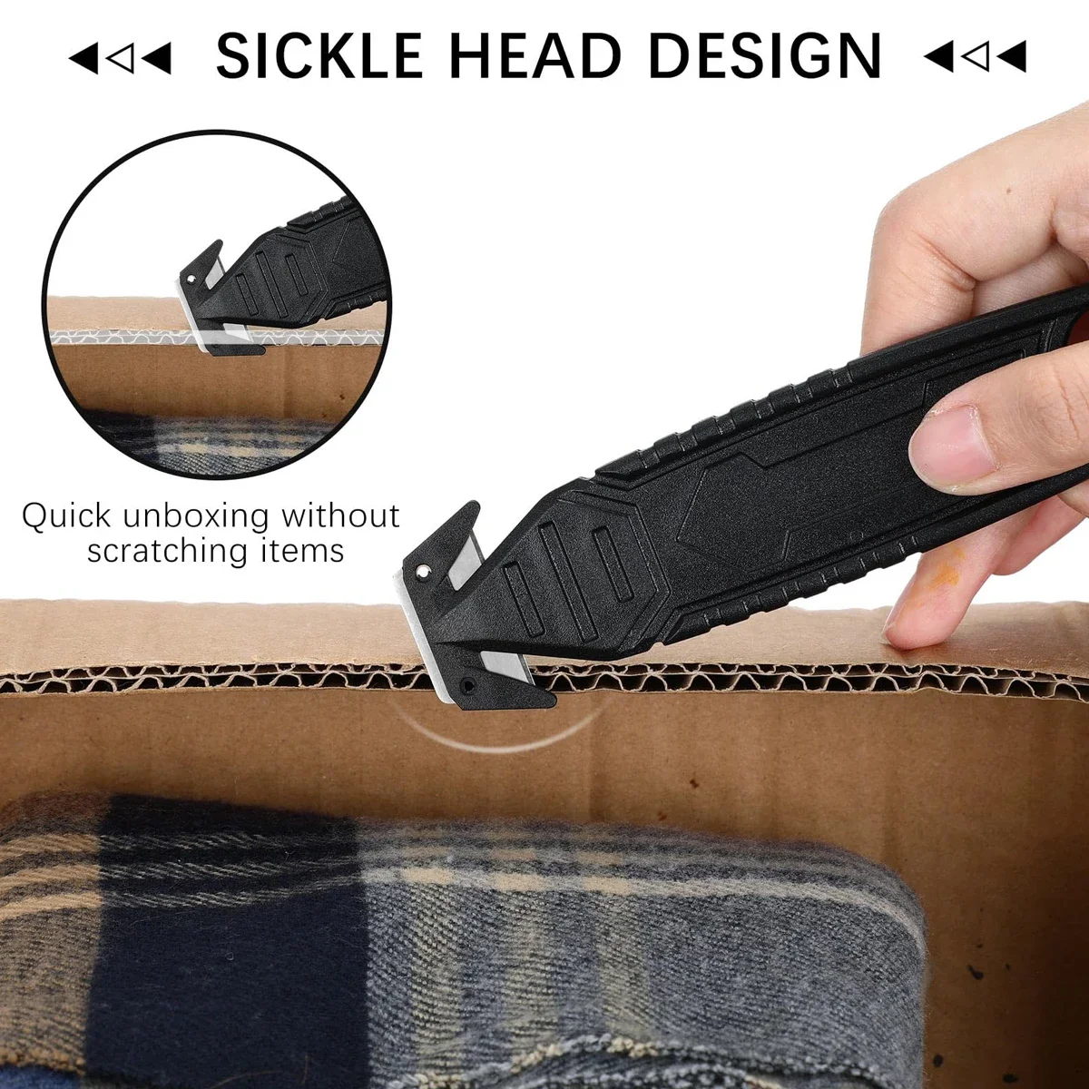 1pc Box Cutter Knife Cutter Knife for Cardboard Cardboard Letters Work Bags Belts Tool Tape Dispenser