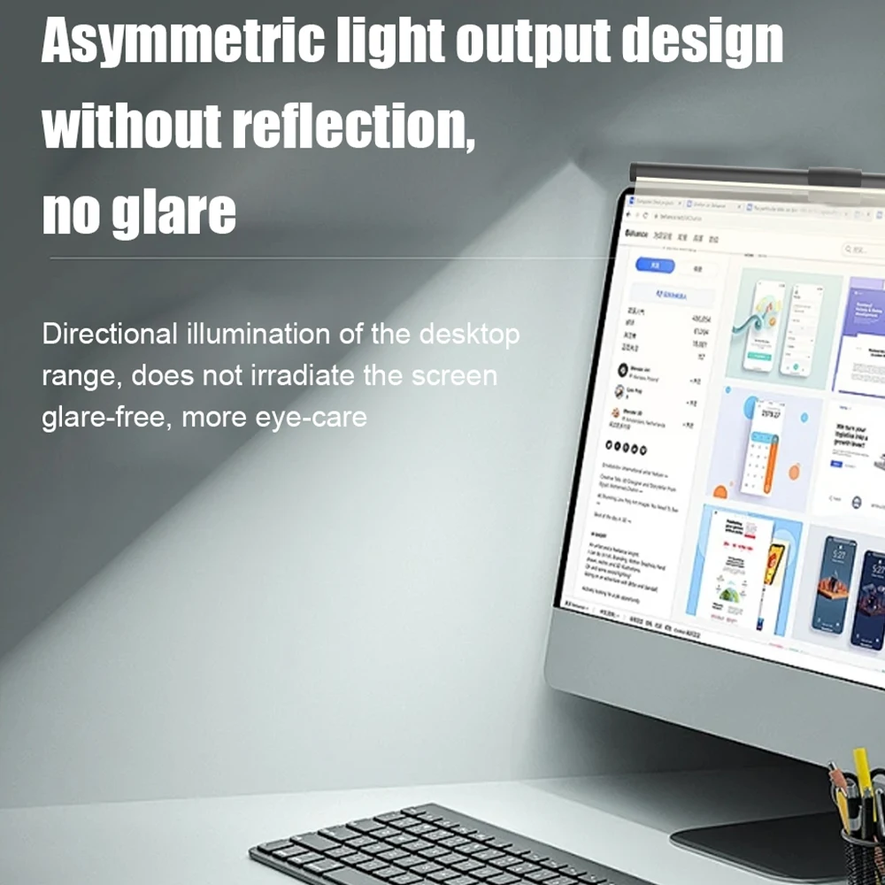Led Computer Monitor Desk Lamp Lightbar Screen USB Light Bar For Study Reading Eyes Care Lighting Stepless Dimming Table Lights
