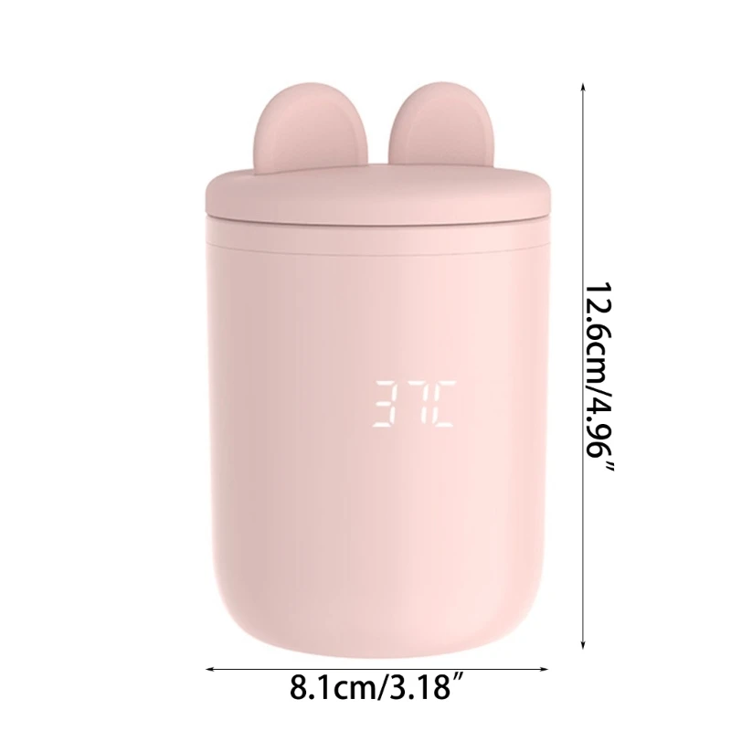 Aquecedor mamadeiras leve, portátil, multiuso, mantém o leite do bebê na temperatura perfeita