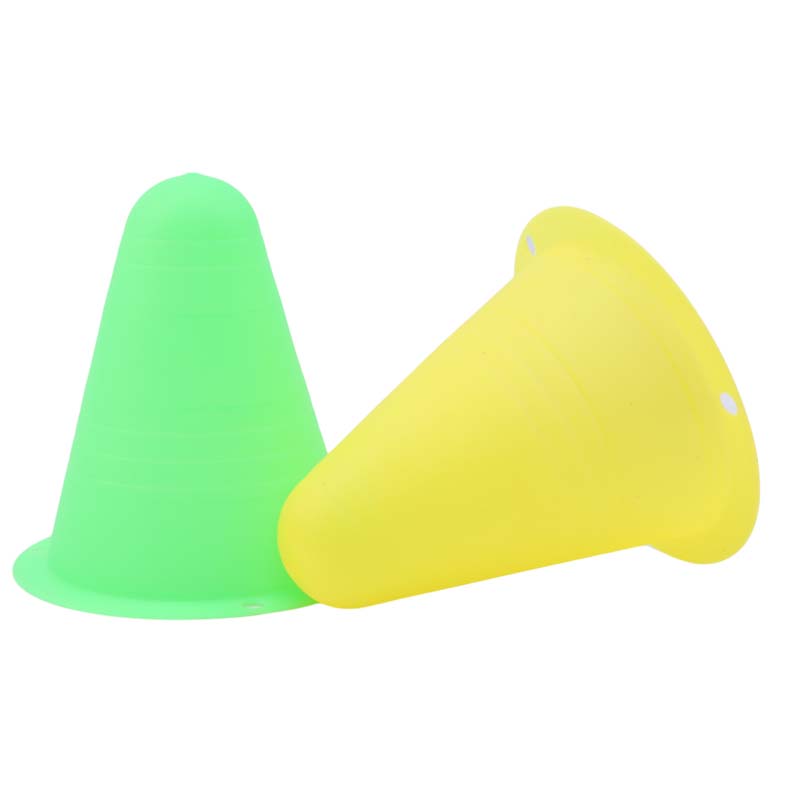 10 ชิ้น/เซ็ตสเก็ต MARKER การฝึกอบรมแผนที่ Cones Roller ฟุตบอลฟุตบอลรักบี้ Soft Tower สเก็ตอุปสรรค Roller Skate Pile อุปกรณ์