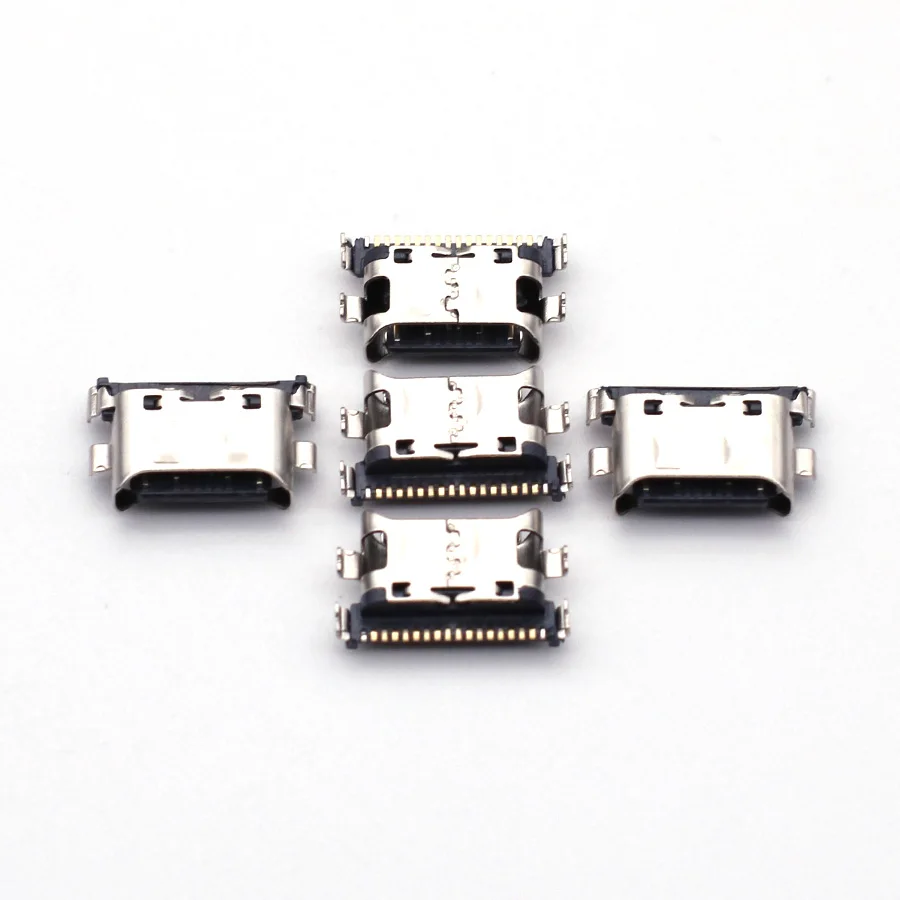 50 stücke 18 Pin USB Lade Ladegerät Anschluss Dock Buchse Für Samsung Galaxy A51 A71 A21S A40S A50S A20 a30 A40 A50 A60 A70