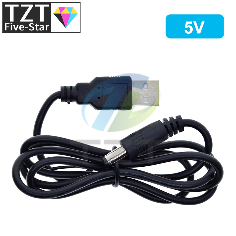 TZT 1/3 шт. USB Power Boost Line DC 5 В в DC 9 В/12 В Step UP модуль USB-конвертер адаптер маршрутизатор кабель 2,1x5,5 мм вилка