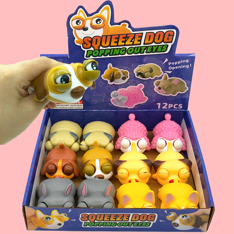 Креативная забавная игрушка для глаз, игрушка для сжимания глаз, любовь, спящие собаки, щипцы, игрушки для взрослых и детей, игрушка для снятия стресса, игрушка-кукла