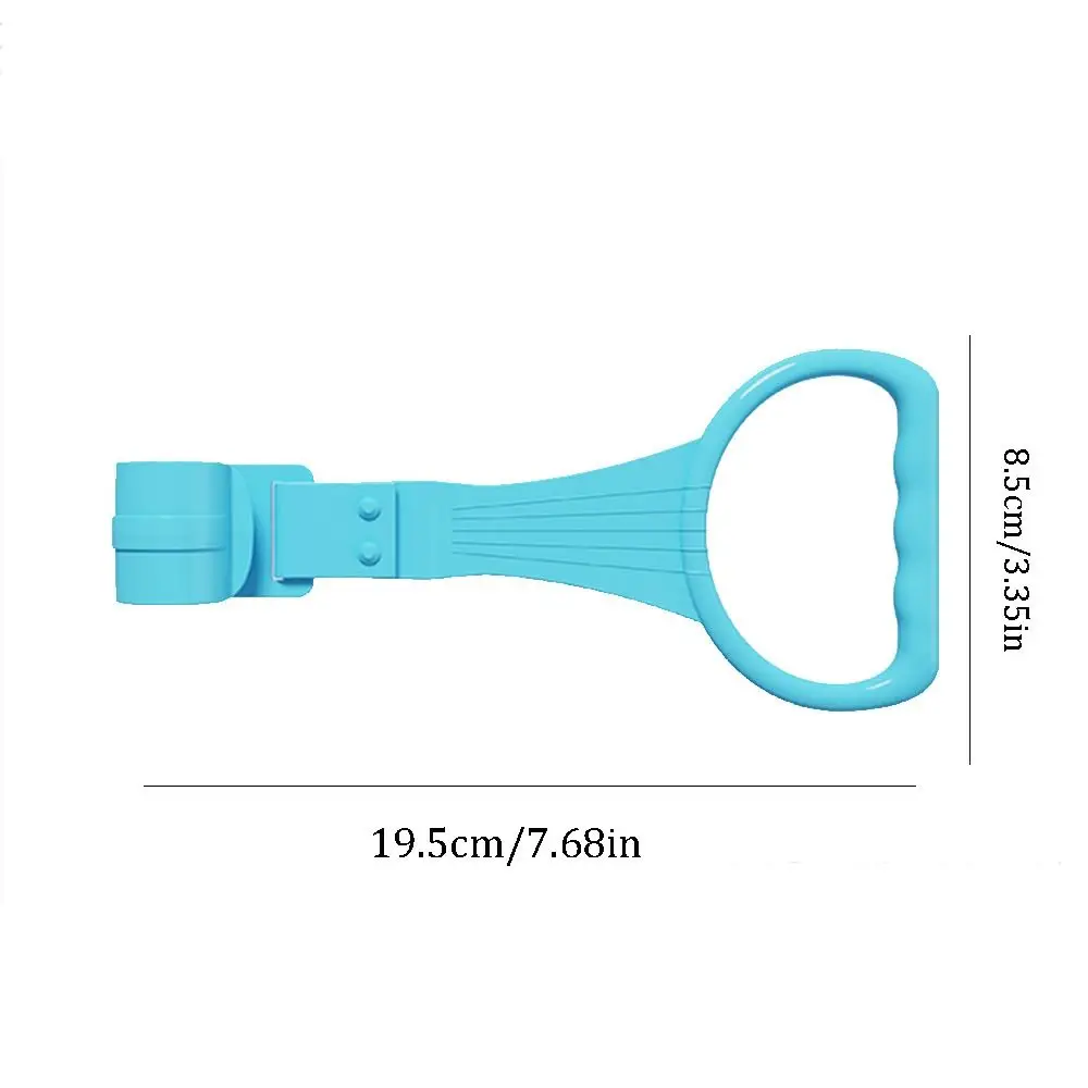 Anillo de plástico para parque infantil, accesorios para cama de enseñanza, ganchos para cuna de bebé de Color sólido, anillo de tracción para bebé, ayuda al soporte para bebé