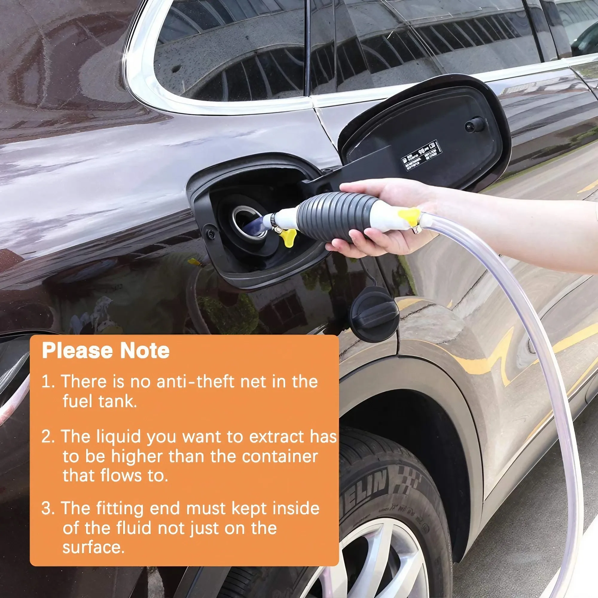 Bomba Manual de combustible para coche, bomba Manual, bomba de línea de combustible, bombas de combustible, herramienta de transferencia para coche