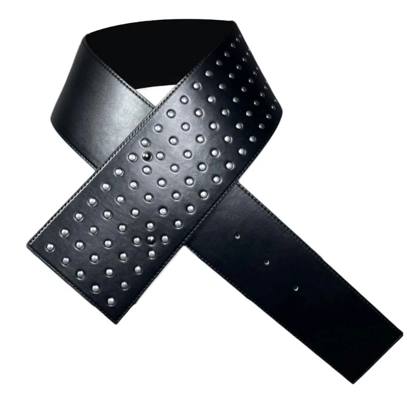 Stylish Waist Belt Wide Chain Dancers Costume Studded Belt Simple Chain Belt for Suit Skirt Jeans Body Jewelry Y166
