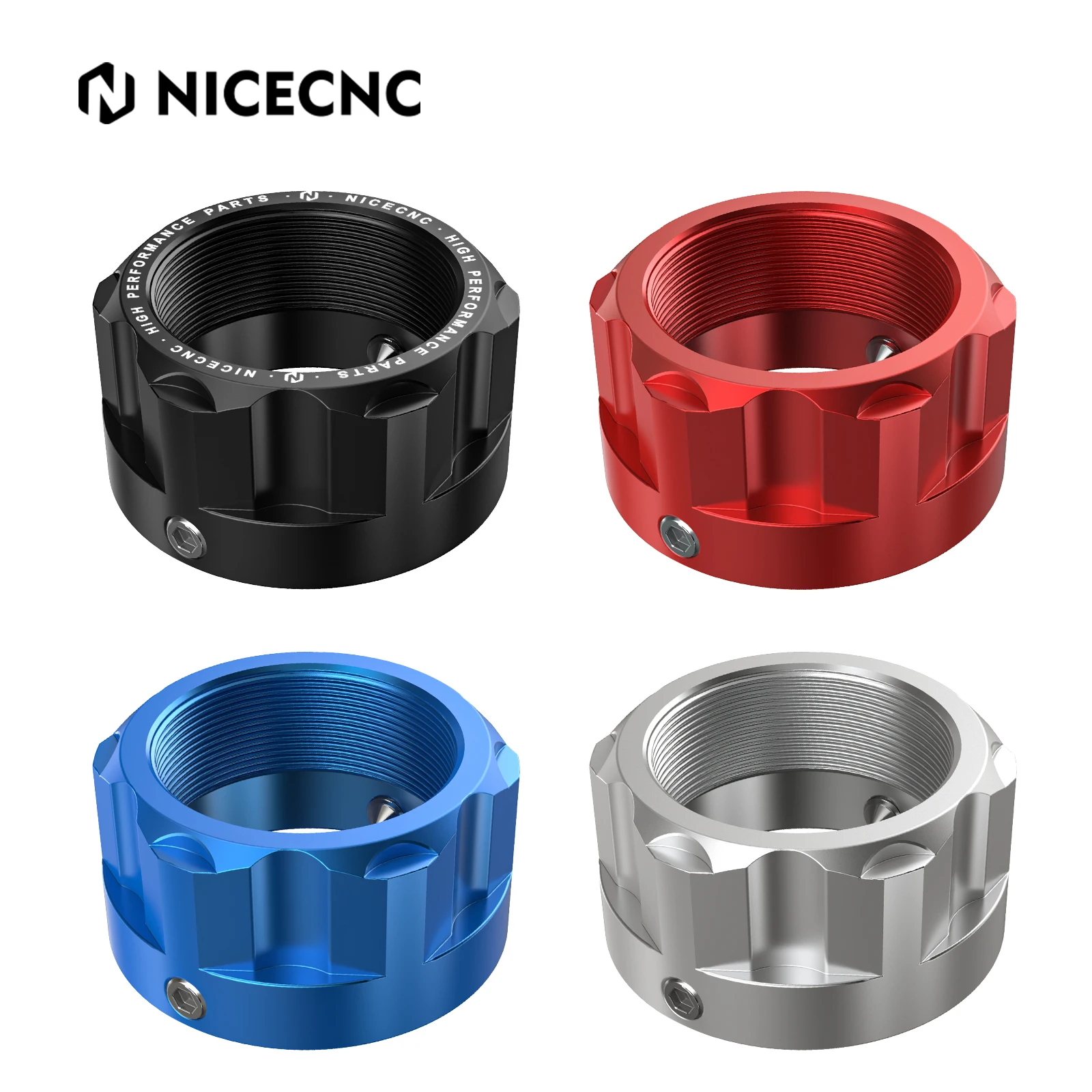 Nicecnc atvリアアクスルナット、yahaラプター700、2006-24、2008、2009、2018、700rラップ、2019-24、yfz450、2009-2007、アクセサリー